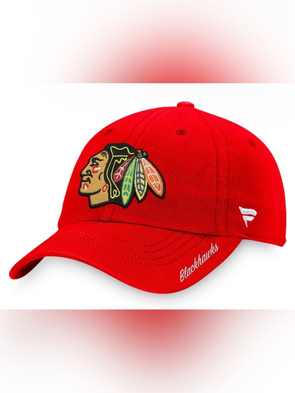 Chicago Blackhawks Fanatics Women’s Core Primary Adjustable Hat NWT
